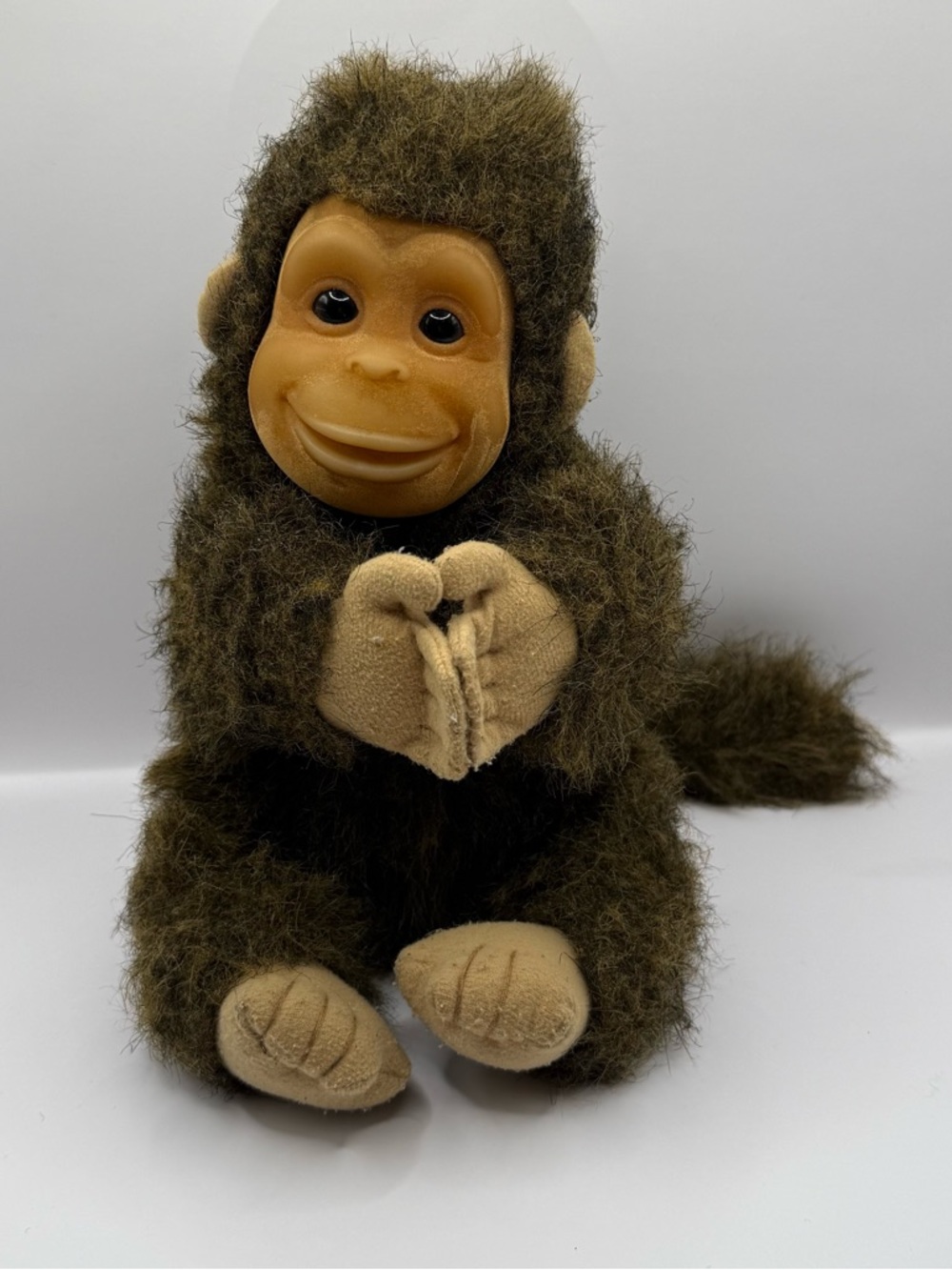 Vintage Hosung Monkey Plush Stuffed Animal 1994